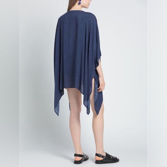 Zadig & Voltaire logo beachwear short kaftan beach resort Dress NWT. One size - Picture 2 of 9